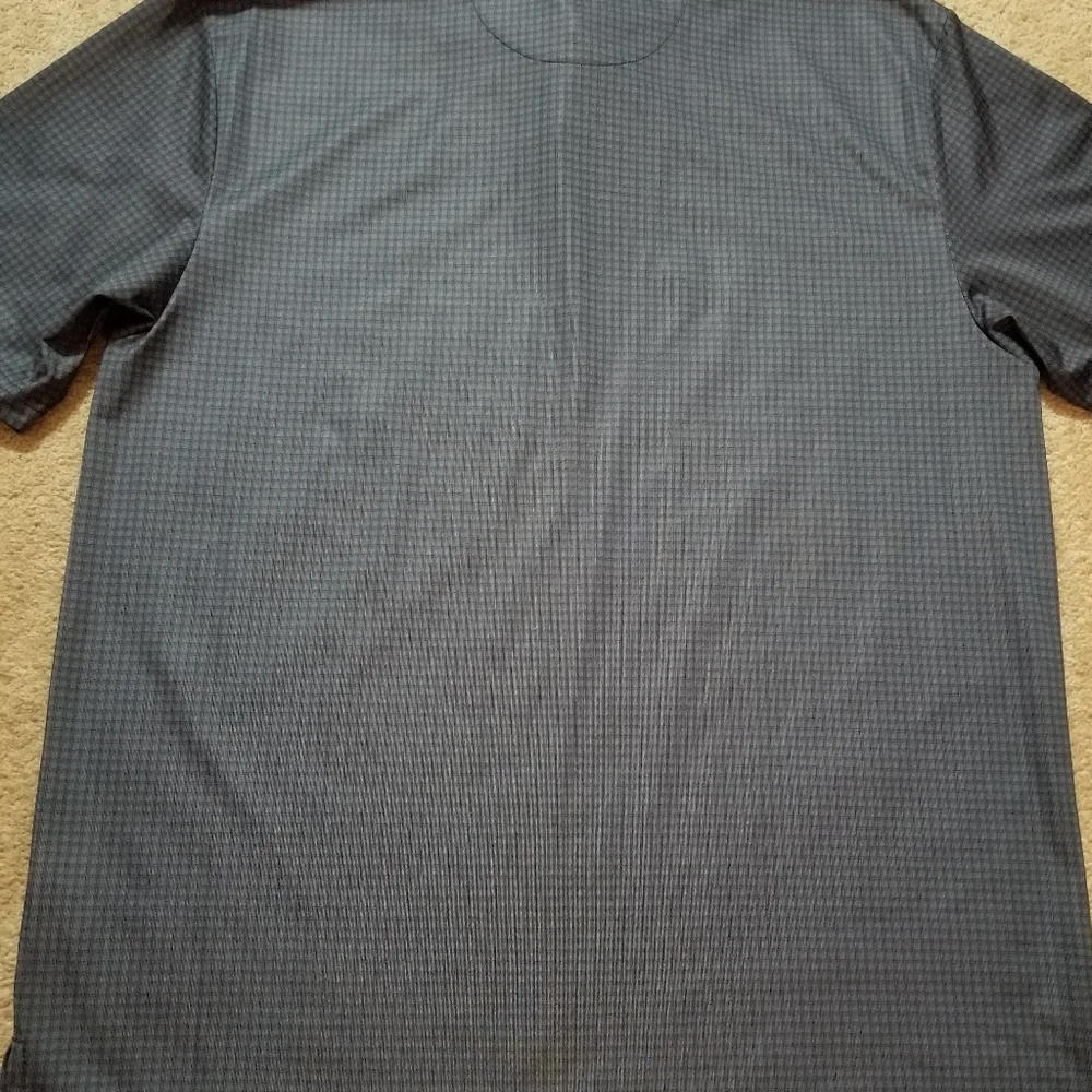 SOLD-2 BEN HOGAN Mens Blue Polo Dress Shirts Bundle/Lot-L - Picture 3 of 7